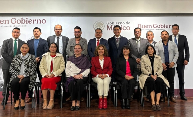 Toma protesta Alejandra Pani como coordinadora nacional de los contralores en el pa&iacute;s