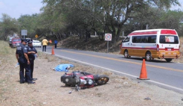 Aumentan accidentes de motociclistas en Amacuzac