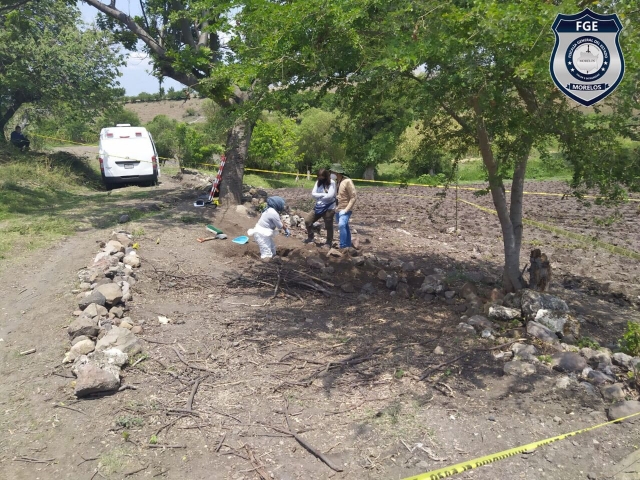 Localiza fiscalía oriente cuerpo sin vida en fosa ubicada en Ayala