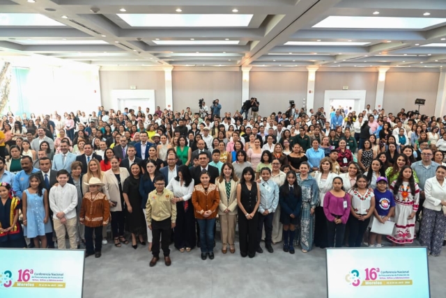 Es sede Morelos de la 16&ordf; Conferencia Nacional de Procuradur&iacute;as de Protecci&oacute;n de Ni&ntilde;as, Ni&ntilde;os y Adolescentes