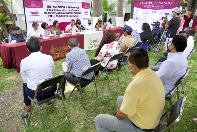 Esta semana, la unidad móvil de búsqueda de personas recibirá las denuncias y dará acompañamiento a familiares. 