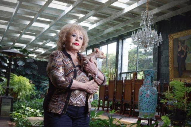 Sylvia Pasquel desmiente rumores de abandono e inundación en la casa de Silvia Pinal
