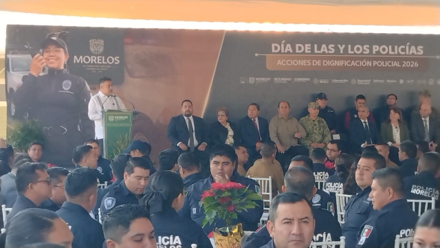 Aumenta salario base de polic&iacute;as estatales en Morelos