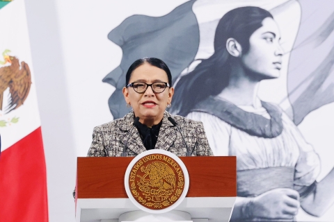 Rosa Icela Rodríguez califica como &#039;ejemplar&#039; la jornada electoral del Poder Judicial