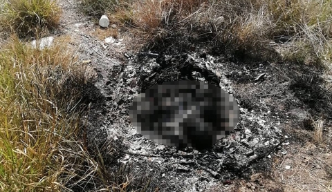 Hallan un cadáver calcinado en Puente de Ixtla