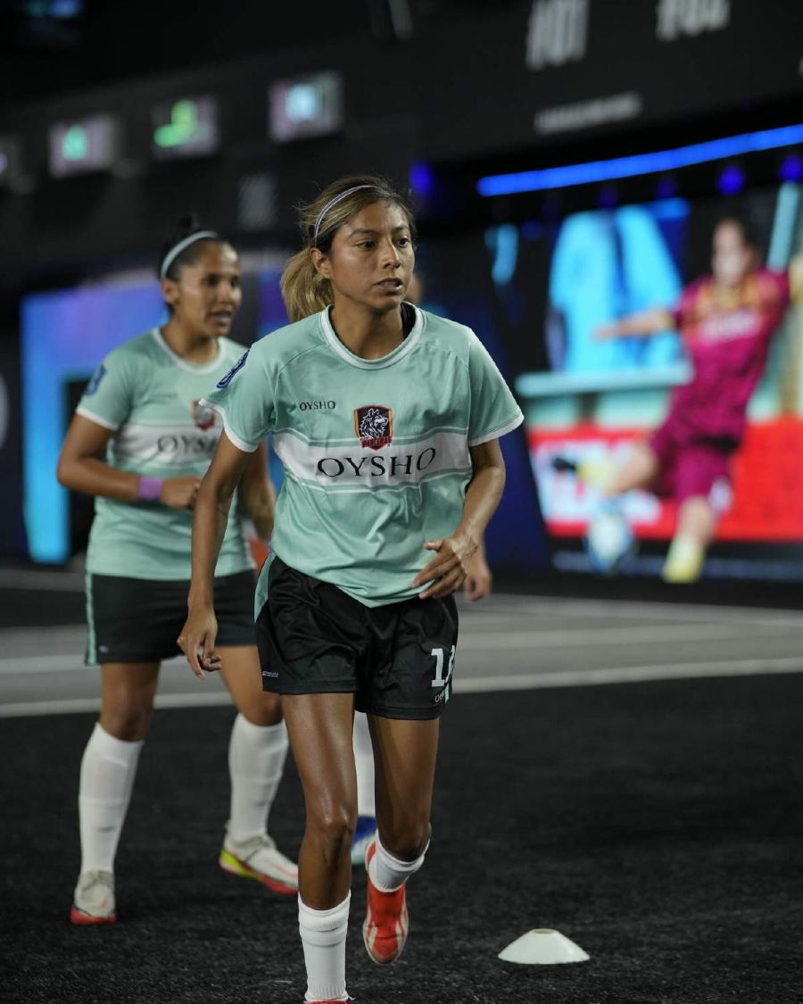 Tania Rubí Salgado Osorio ha tenido una gran experiencia en la Queens League Oysho Américas.