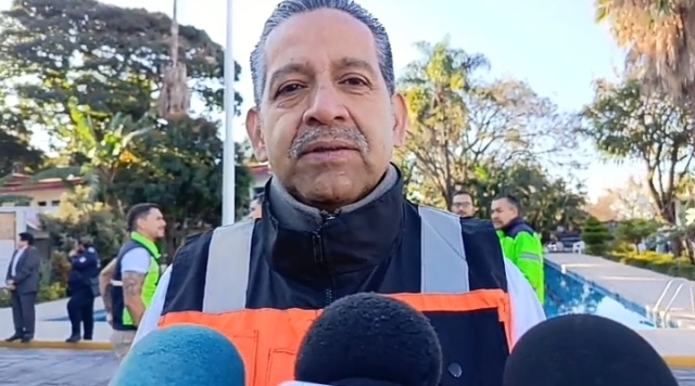 Atendi&oacute; PC Cuernavaca ca&iacute;da de &aacute;rboles en diversos puntos de la ciudad, tras fuertes vientos