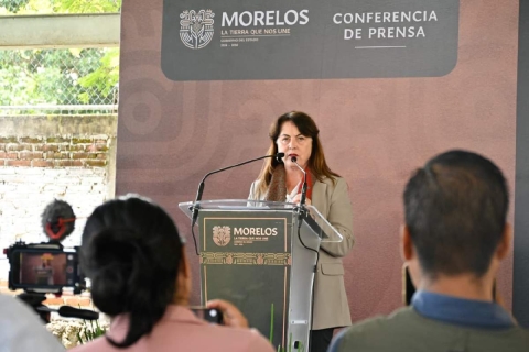 Informaciones falsas atentan contra la gobernabilidad y la integridad pública, afirmó la mandataria estatal en su conferencia de prensa de ayer, en Tepoztlán.  
