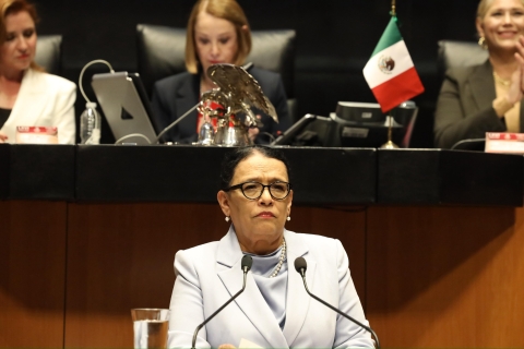 Rosa Icela Rodríguez descarta carpetazo en caso de &#039;huachicol fiscal&#039;