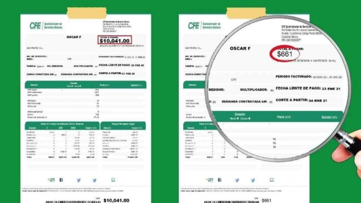¿Cómo saber si te están robando la luz? Aprende a leer tu recibo