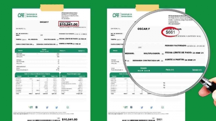 ¿Cómo saber si te están robando la luz? Aprende a leer tu recibo