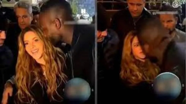 Fanático intenta besar a Shakira; así reaccionó la cantante