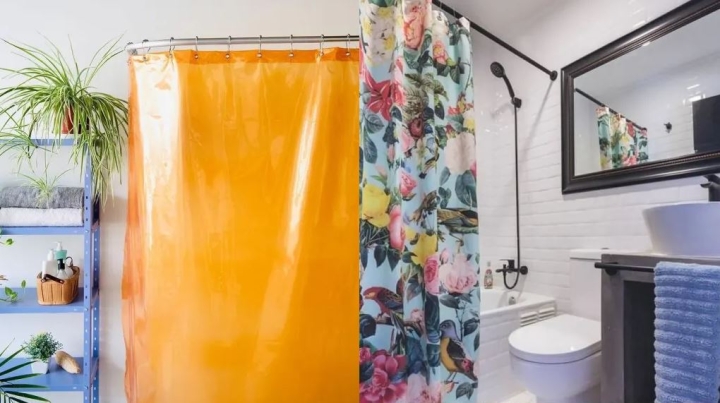 Mezcla con limón para eliminar el moho de la cortina del baño