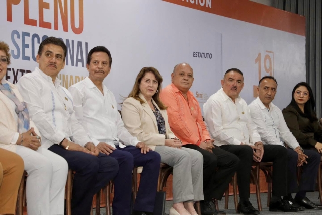 Inician trabajos del IX Pleno Seccional Extraordinario del SNTE en Morelos