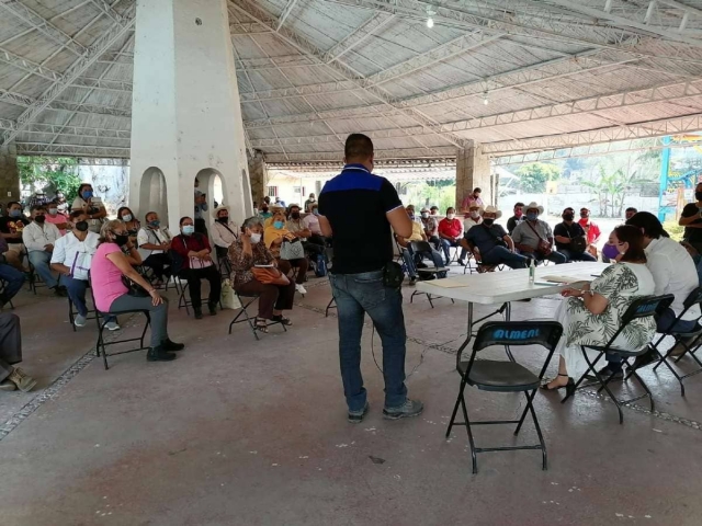 Aspectos de la reunión entre los agricultores y la titular de la Sedagro.