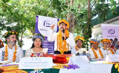 Inauguran primera Defensor&iacute;a P&uacute;blica Federal para pueblos ind&iacute;genas y afromexicanos
