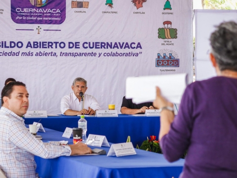 Cabildo abierto se consolida como espacio de diálogo y solución en Cuernavaca