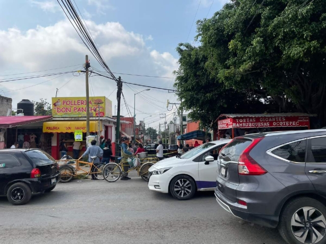 La víctima perdió la vida en el local.