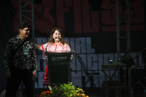 Inaugura Margarita González Saravia Circuito Cervantino en su edición 53