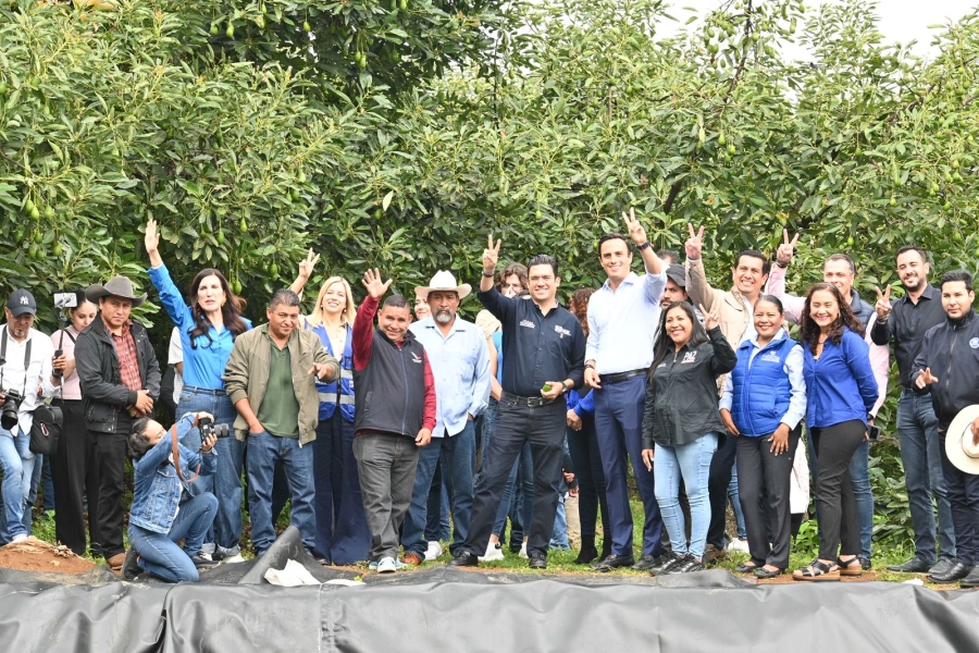 Daniel Martínez Terrazas recibe en Morelos al presidente nacional del PAN y reafirman respaldo al campo