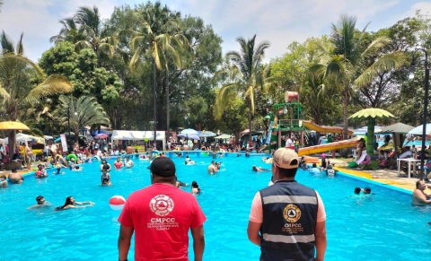 Protección Civil supervisa balnearios de Cuautla