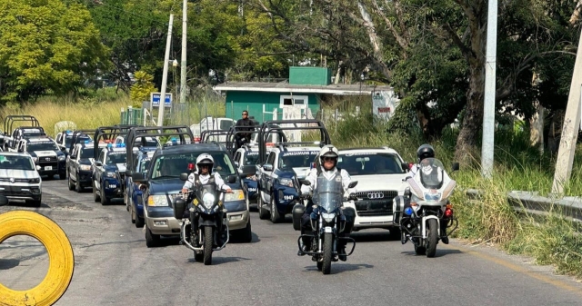 Rindió Seprac homenaje de cuerpo presente a policías que perdieron la vida en cumplimiento de su deber