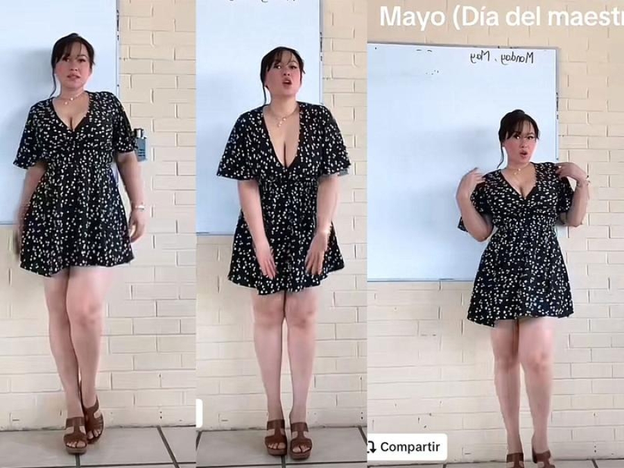 Maestra conquista TikTok al pedir 'peculiares' regalos para el día del maestro