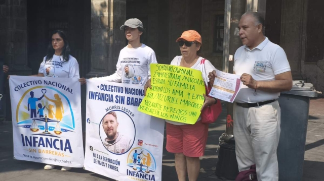  Los manifestantes dijeron tener documentados 312 casos en Morelos en los que los jueces habr&iacute;an perjudicado notoriamente a los pap&aacute;s.
