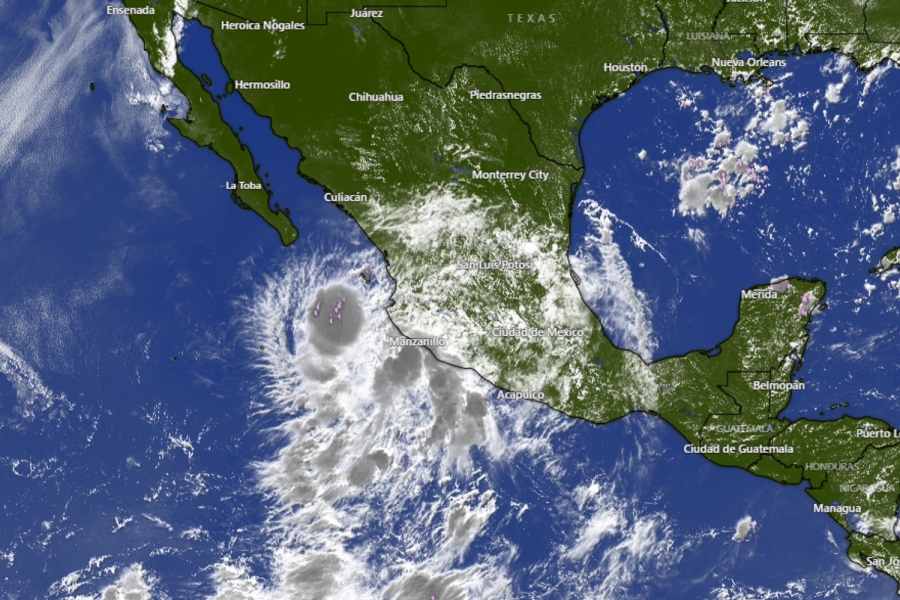 Tormenta tropical 'Ivo' se intensifica y podría convertirse en huracán categoría 1