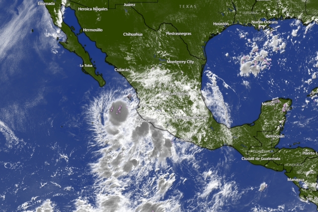 Tormenta tropical &#039;Ivo&#039; se intensifica y podría convertirse en huracán categoría 1