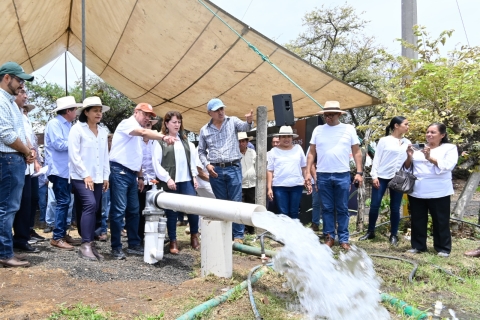 Cumple Gobierno de Morelos compromiso de modernizar el sistema de riego del pozo &#039;El Terrero&#039; en Tepoztlán