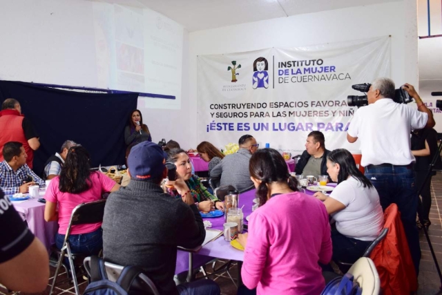 La prioridad en Cuernavaca es cumplir con lo que establece la alerta de violencia de género: Lorena Castillo