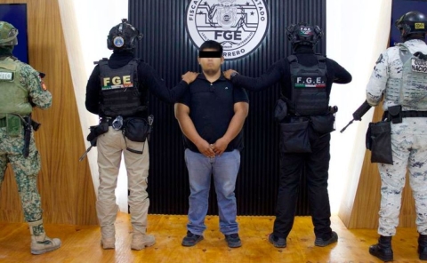Detienen a presunto asesino de coordinador del IMSS Bienestar en Chilpancingo