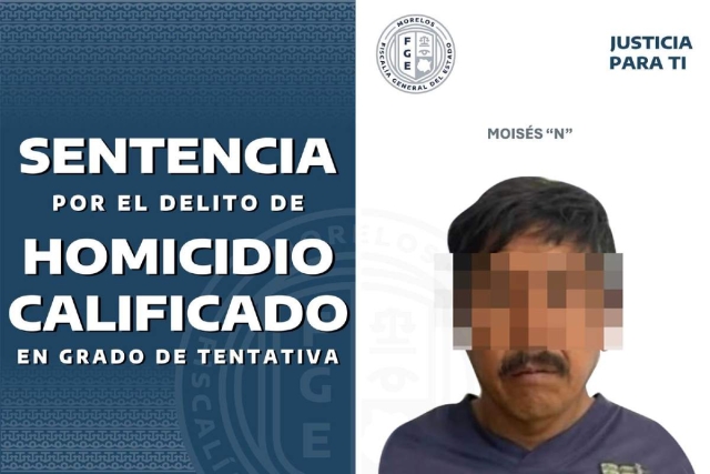Pasar&aacute; 11 a&ntilde;os en prisi&oacute;n por intento de homicidio