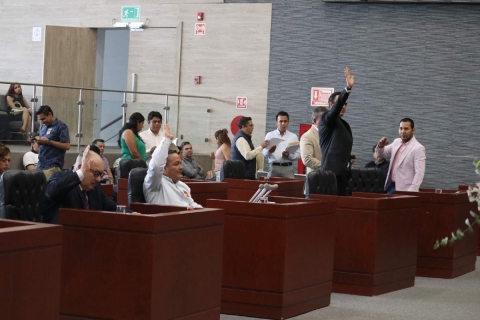 Los diputados aprobaron ayer la agenda de la LVI Legislatura. 