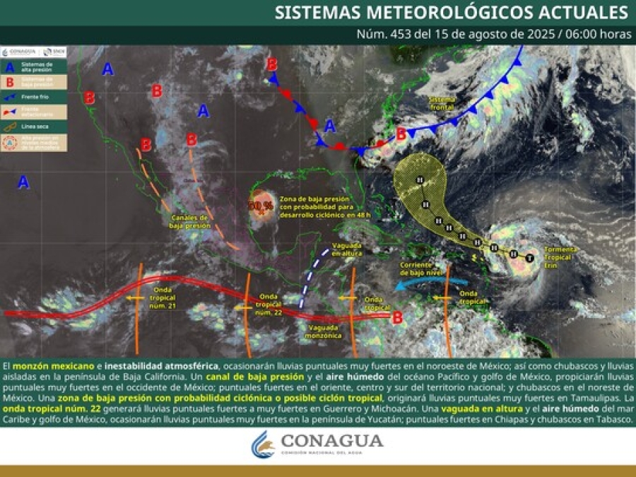 Tendrá Morelos un fin de semana con mañanas frescas y lluvias vespertinas