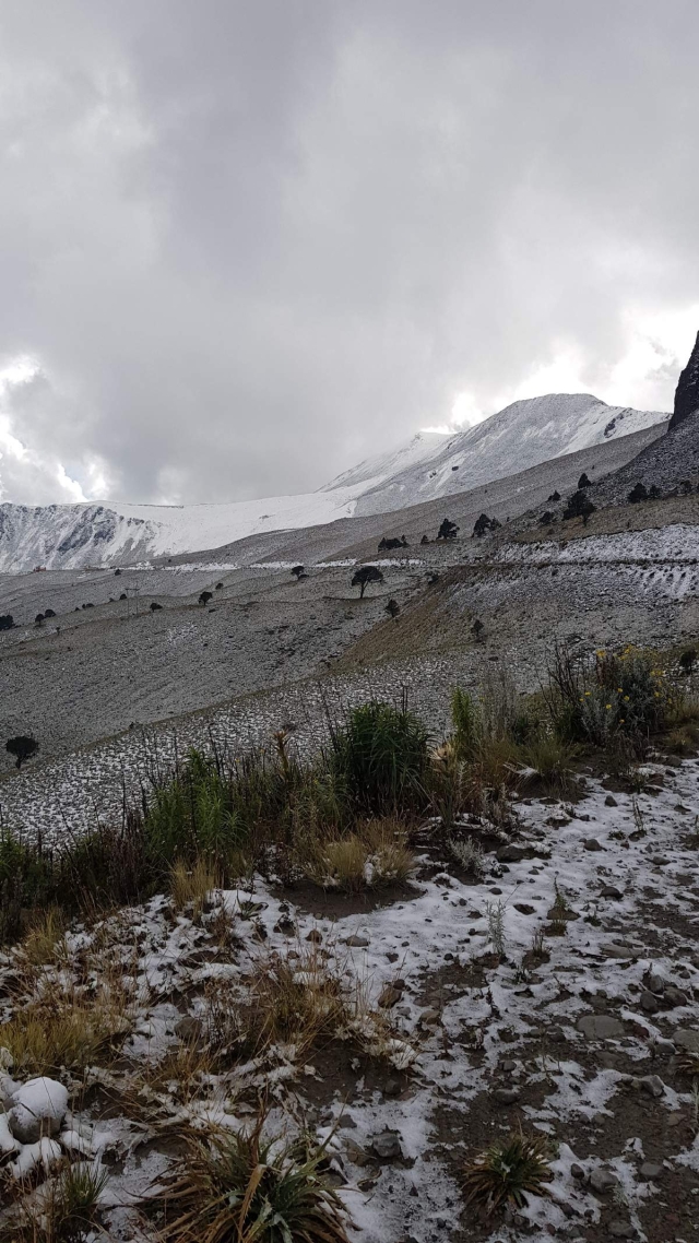 Día de muertos en el nevado de Toluca