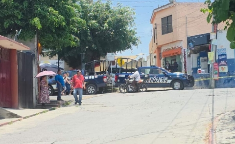 El ataque fue realizado frente a varias personas.