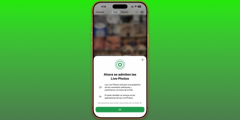WhatsApp ya permite enviar live photos en iOS y Android