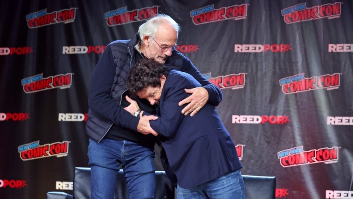 ‘¡Hey, Doc, volvimos del futuro’: Así fue el reencuentro con Michael J. Fox y Christopher Lloyd