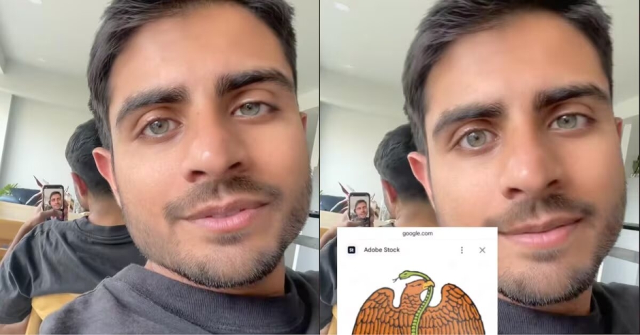 Extranjero afirma haber sido la serpiente del escudo de México y su historia se vuelve viral