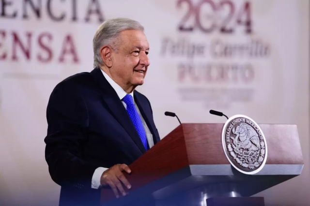 AMLO insiste en apoyo financiero de Estados Unidos para migración