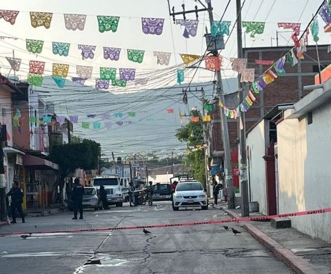 En la escena del crimen había botellas de cerveza.