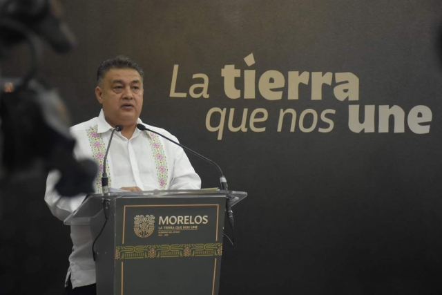 El secretario de Protección Ciudadana se refirió a las quejas por la aplicación del alcoholímetro en Xoxocotla, en la conferencia de prensa de ayer de seguridad.  