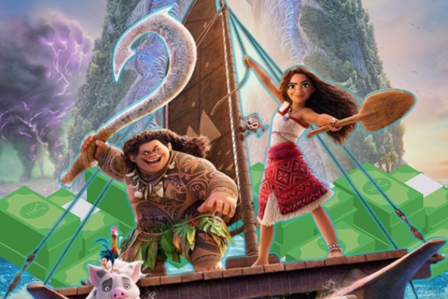 'Moana 2' bate récords de taquilla y supera a 'Wicked' en su estreno