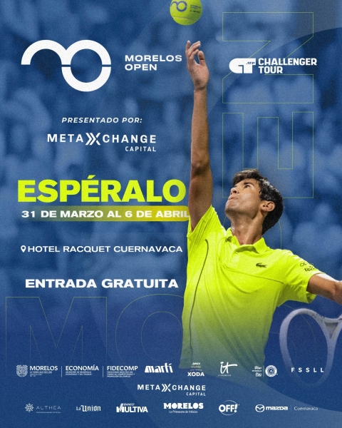 Impulsa gobierno estatal el turismo y la economía a través del &#039;Morelos Open 2025&#039;