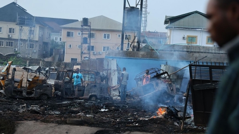 Explosión de camión cisterna en Nigeria deja al menos 31 muertos