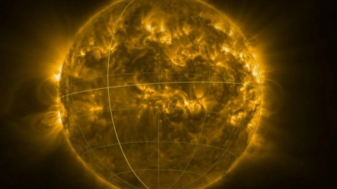 Sonda europea capta por primera vez imágenes inéditas de los polos del Sol