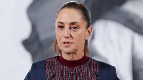 Sheinbaum rechaza intervenci&oacute;n militar de EU en M&eacute;xico: 'No va a ocurrir'