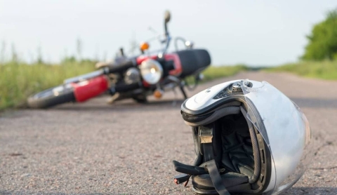 Sufrió heridas durante un accidente vial